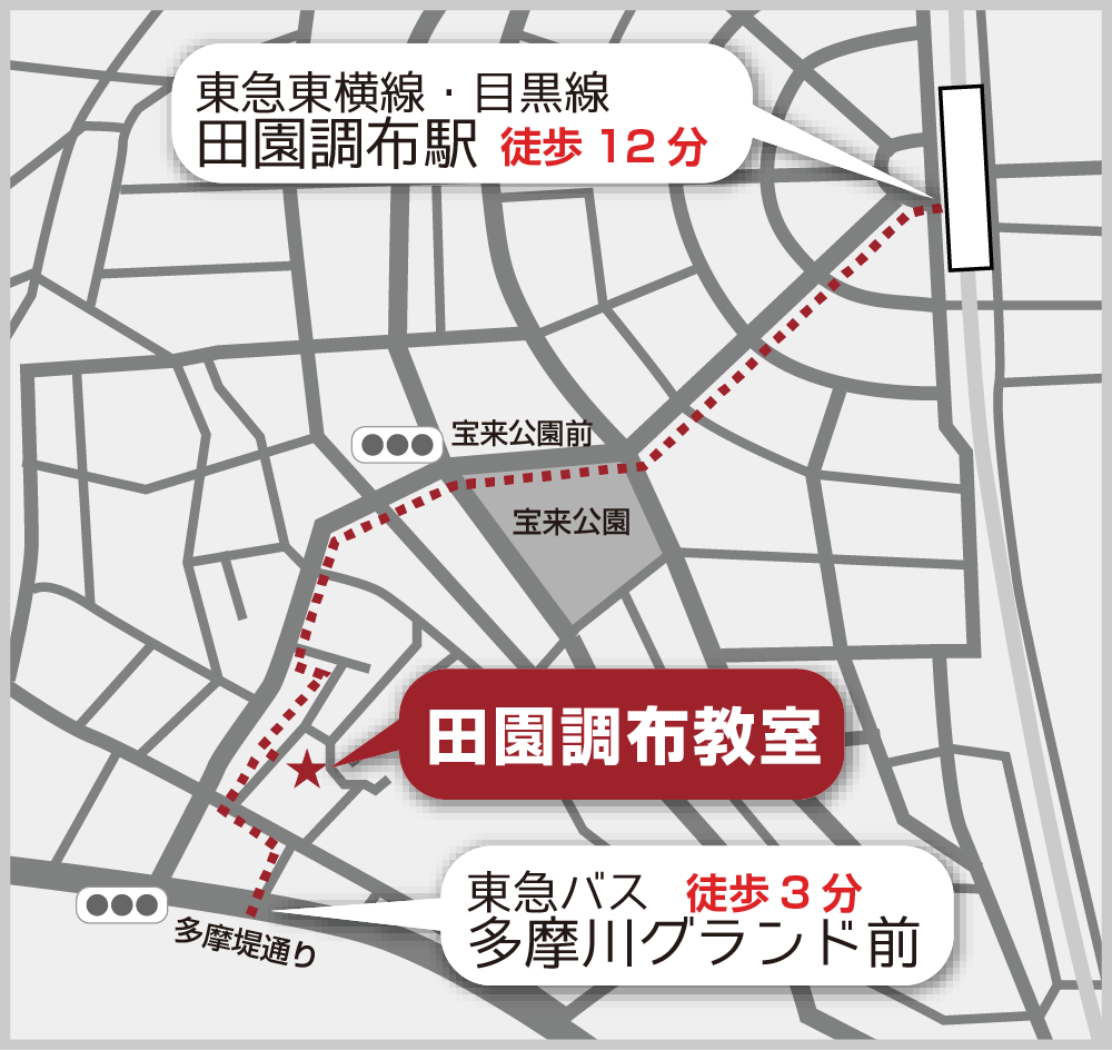 マップ田園調布